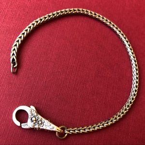 TROLLBEADS Bracelet AND Lace Lock Clasp 925